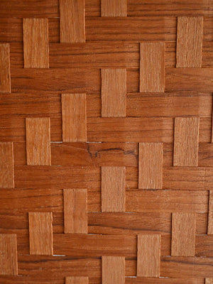 Paravento scandinavo Spåna in teak anni ’50/60 6