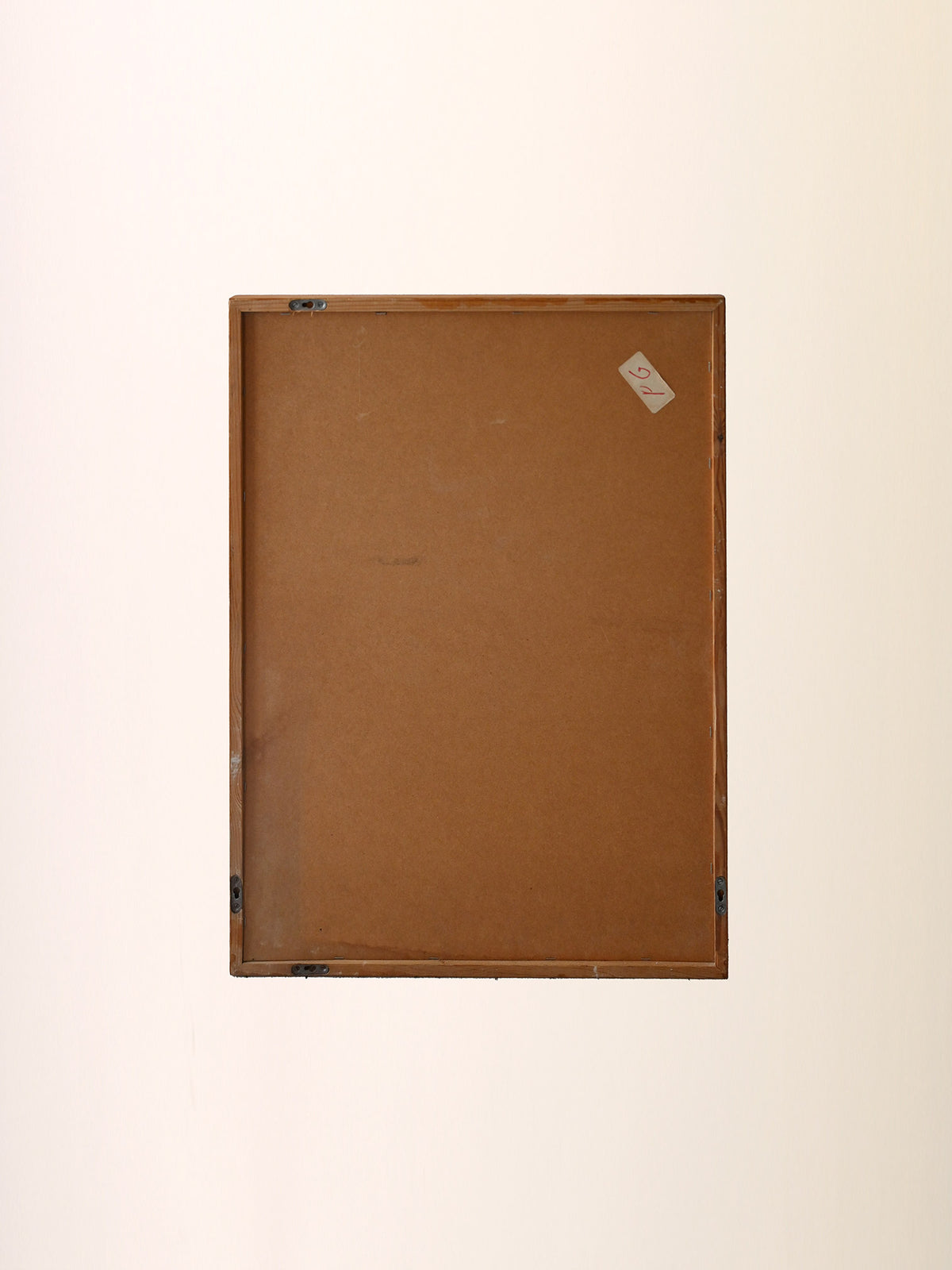 Specchio scandinavo minimalista anni ’60 in rovere 4