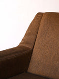 Poltrona vintage scandinava con tessuto originale 6