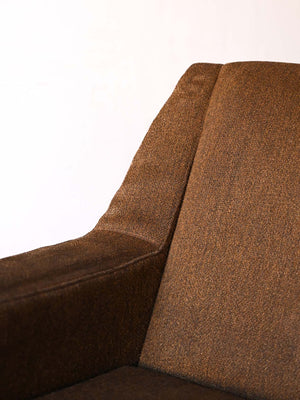 Poltrona vintage scandinava con tessuto originale 6