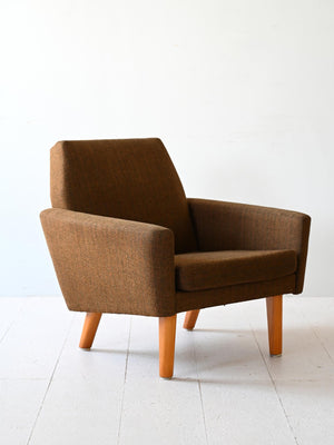 Poltrona anni '60 con tessuto originale
