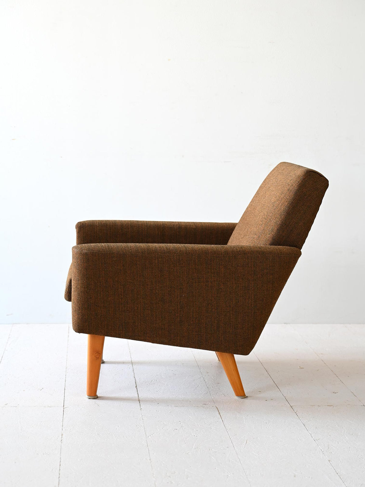 Poltrona anni '60 con tessuto originale 3