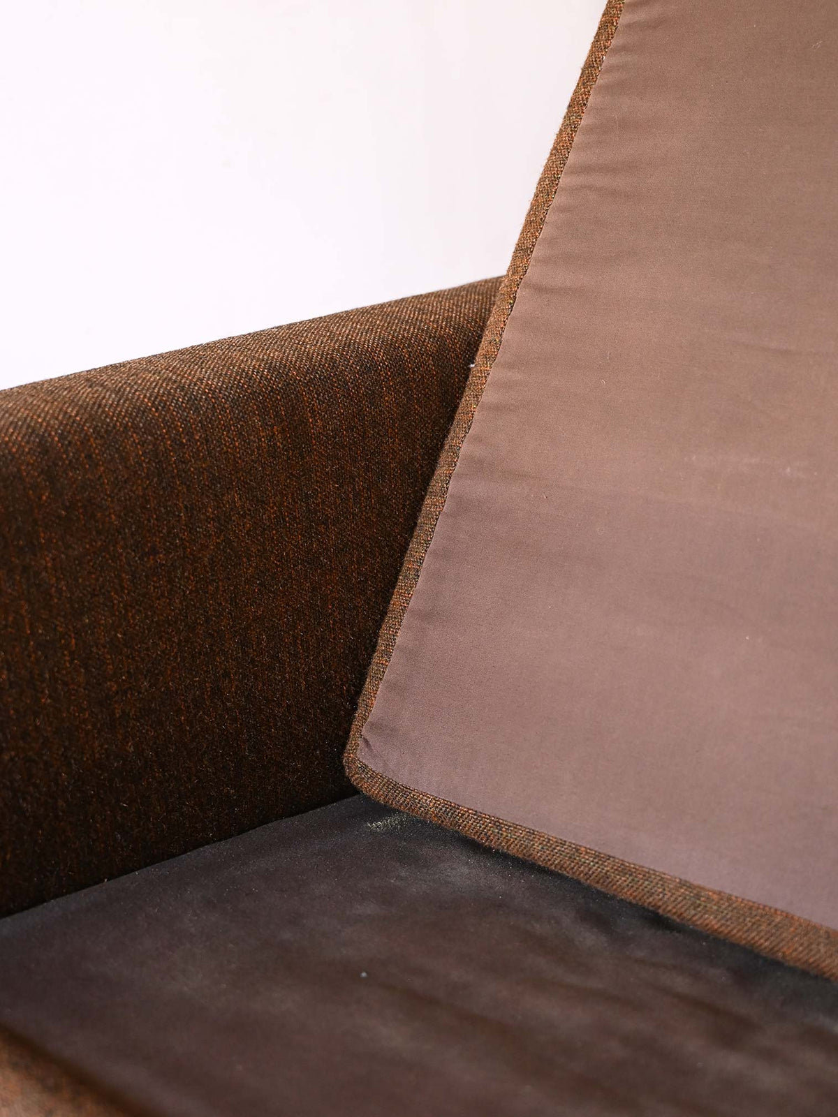 Poltrona anni '60 con tessuto originale 6