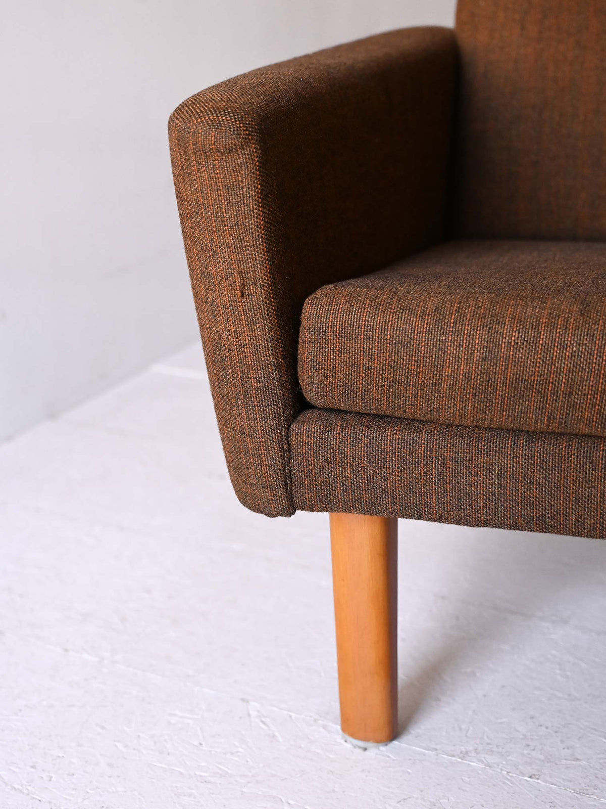 Poltrona anni '60 con tessuto originale 7