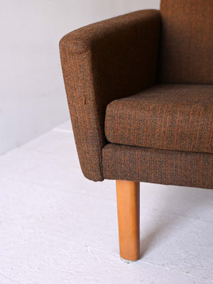 Poltrona anni '60 con tessuto originale 7