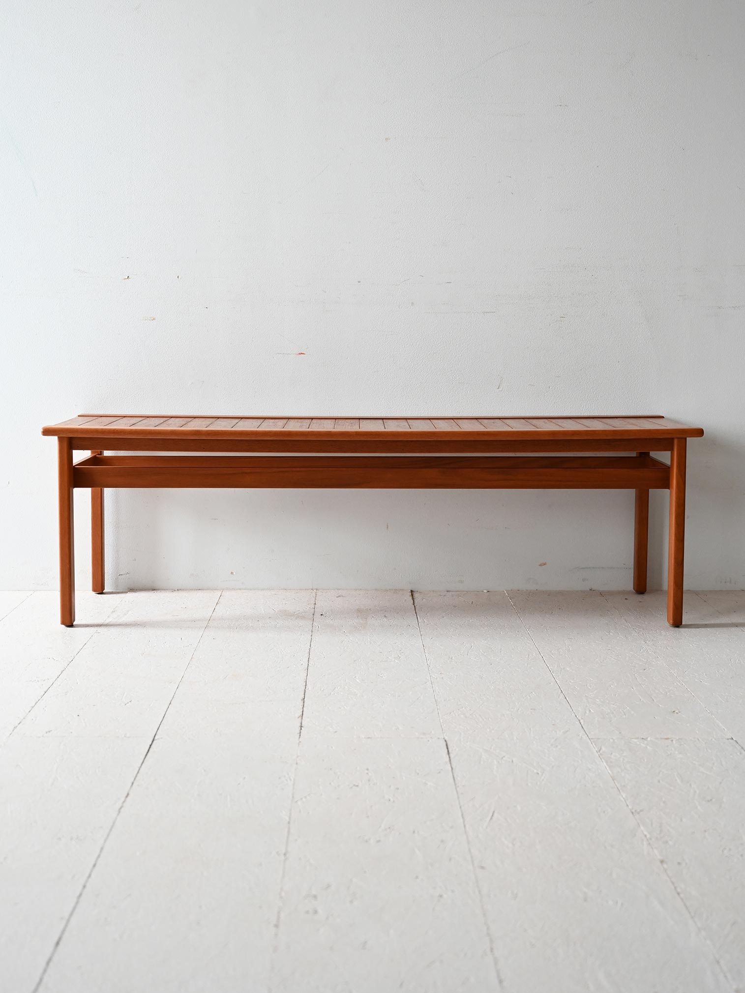 Panca scandinava anni ’60 in teak 1