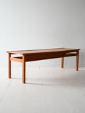 Panca scandinava anni ’60 in teak 2