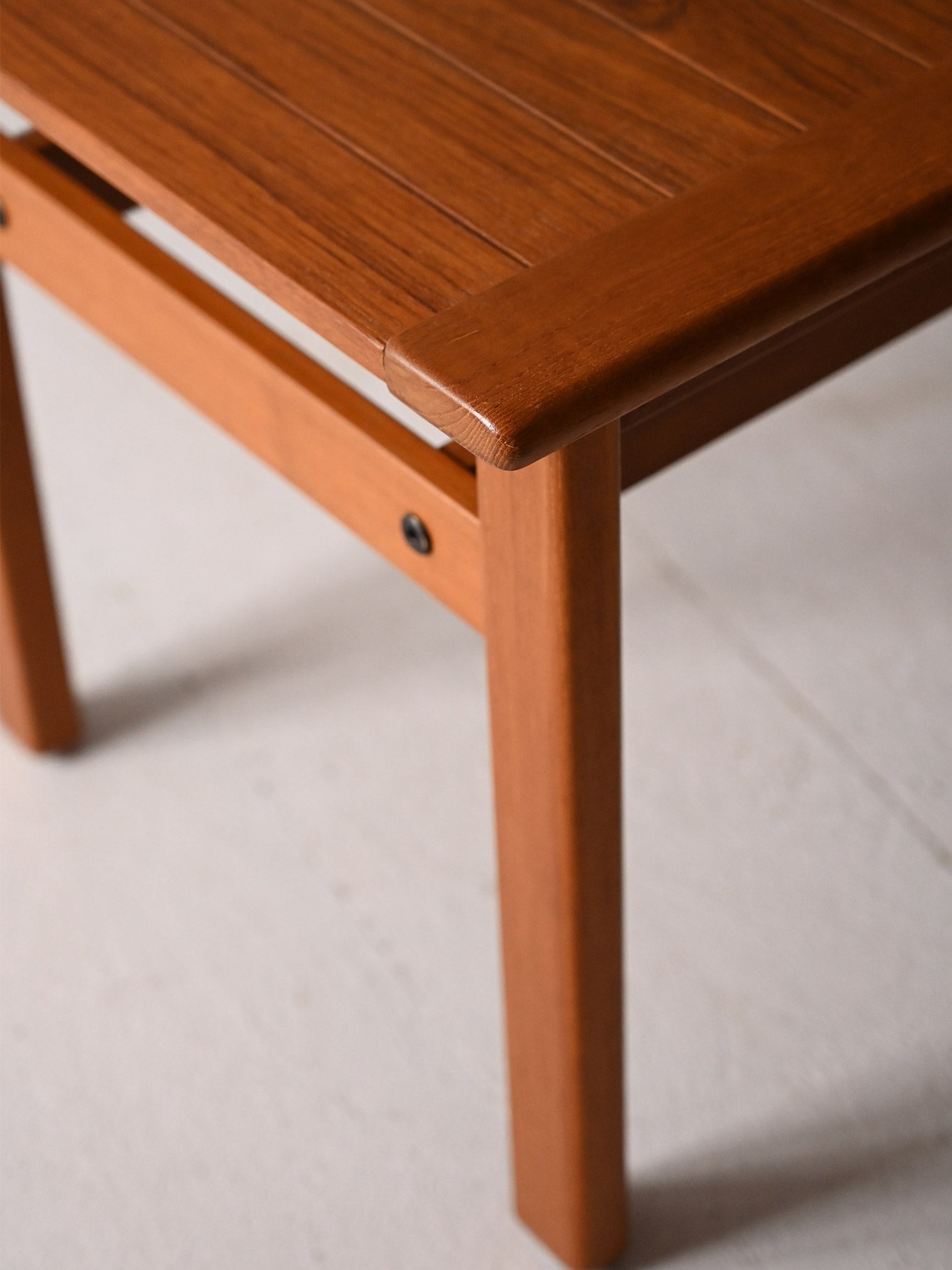 Panca scandinava anni ’60 in teak 8