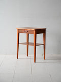 Comodino scandinavo anni ’50 teak e mogano 3