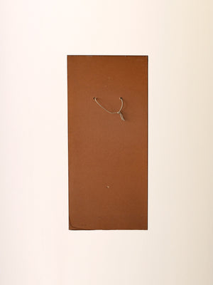 Specchio scandinavo anni ’70 in teak stile minimalista 4