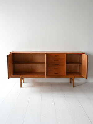 Sideboard scandinavo in teak anni ’60 2