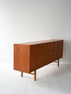 Sideboard scandinavo in teak anni ’60 4