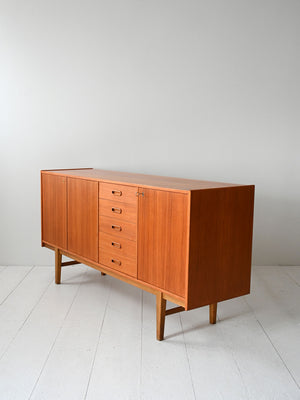 Sideboard scandinavo in teak anni ’60 5