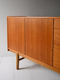 Sideboard scandinavo in teak anni ’60 6