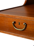 Comodini scandinavi anni '60 con piano doppio 6