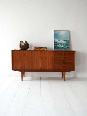 Sideboard scandinavo vintage in teak