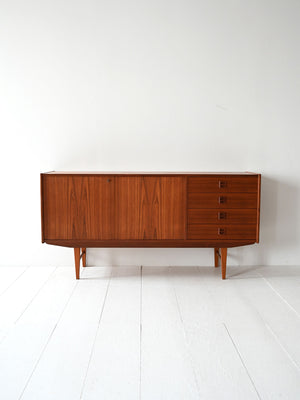 Sideboard scandinavo vintage in teak 1