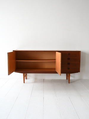 Sideboard scandinavo vintage in teak 2