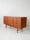 Sideboard scandinavo vintage in teak 4