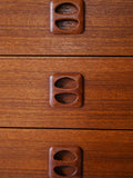 Sideboard scandinavo vintage in teak 8