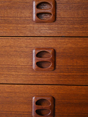 Sideboard scandinavo vintage in teak 8
