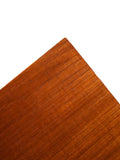 Scrivania scandinava in teak con blocco di cassetti mobili 6