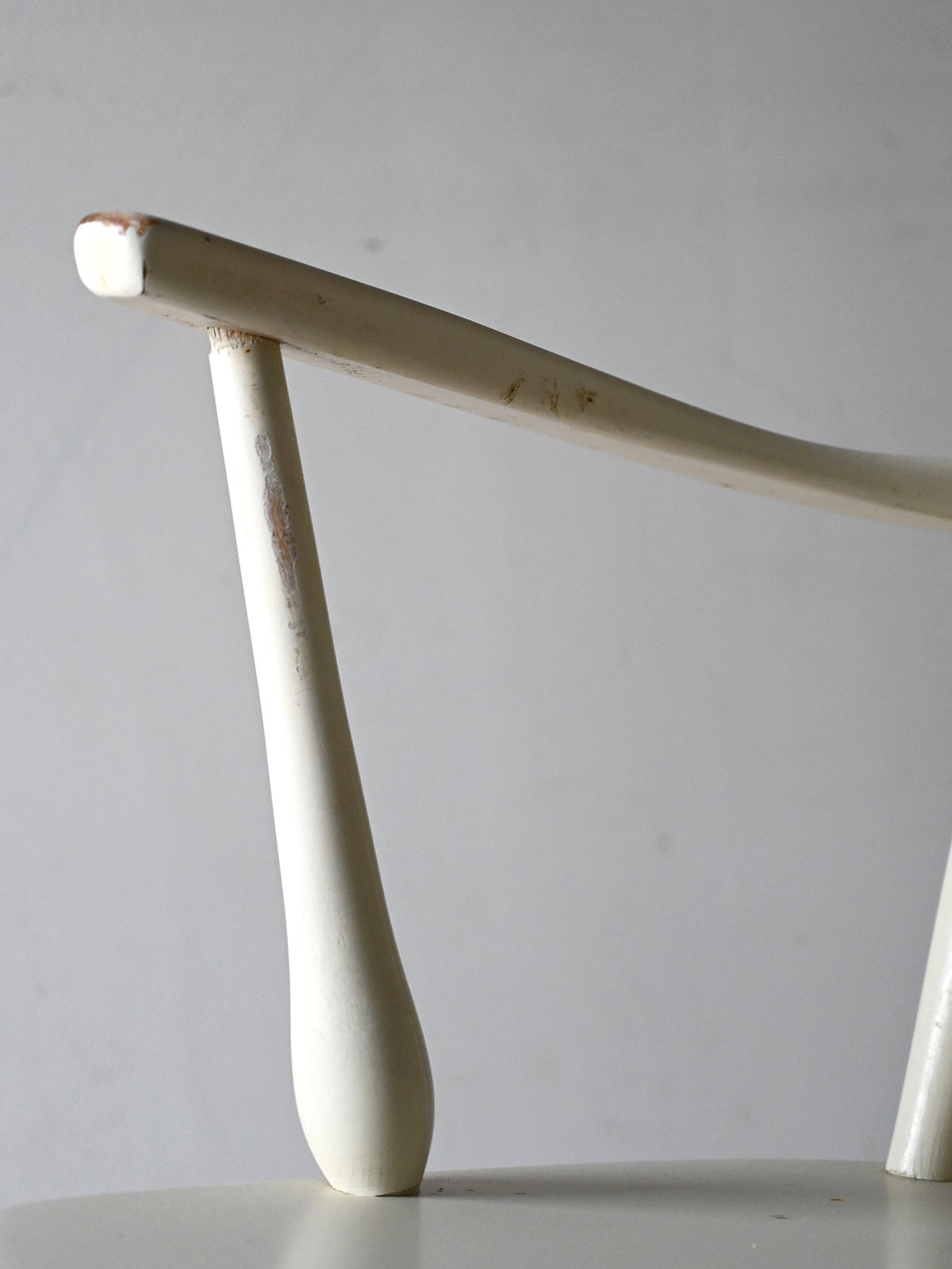 Sedia a dondolo scandinava Mid-Century 3