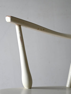 Sedia a dondolo scandinava Mid-Century 3