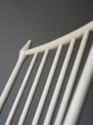 Sedia a dondolo scandinava Mid-Century 6