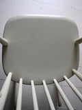 Sedia a dondolo scandinava Mid-Century 11