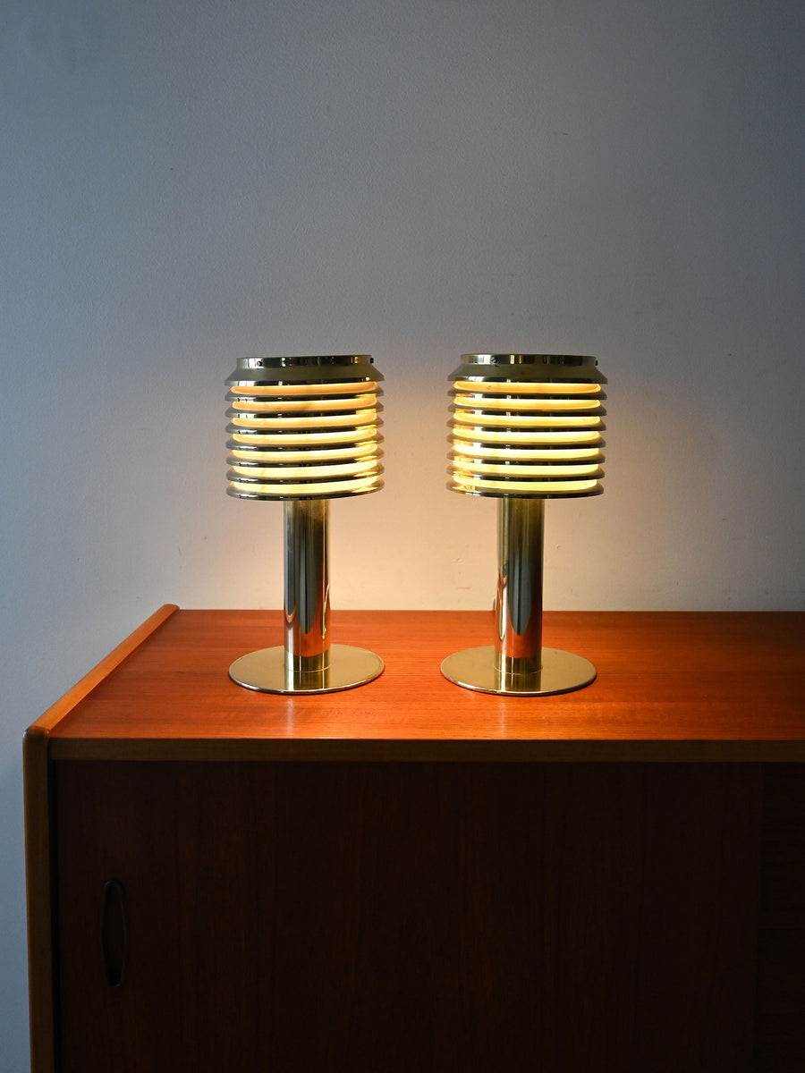 Coppia di lampade da tavolo di Hans-Agne Jakobsson