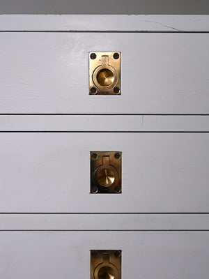 Cassettiera bianca a 6 cassetti 10