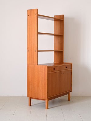 Libreria vintage con vano contenitore 3