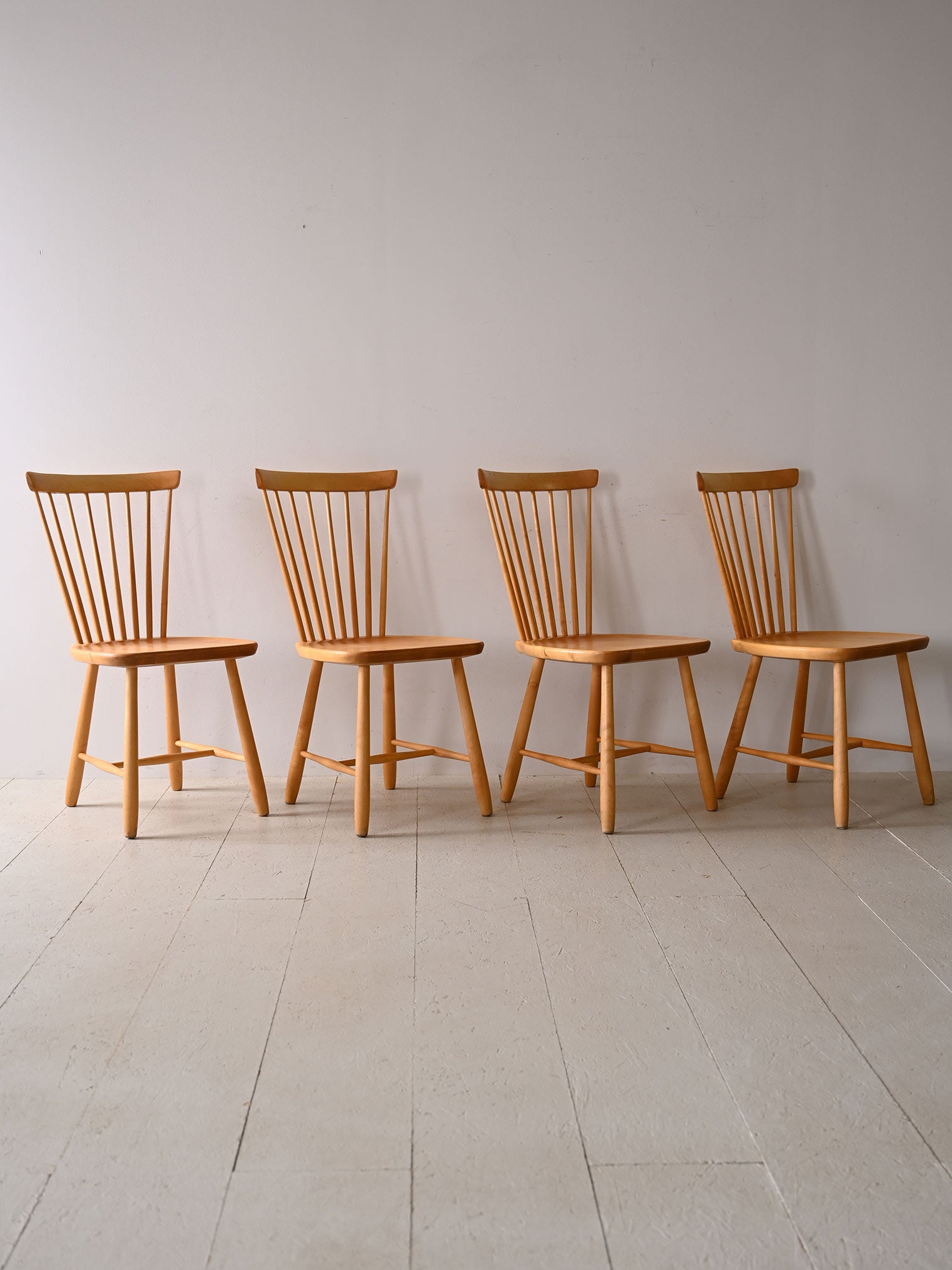 Set di 4 sedie di Carl Malmsten "Lilla Aland" 1