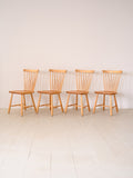 Set di 4 sedie di Carl Malmsten "Lilla Aland" 3