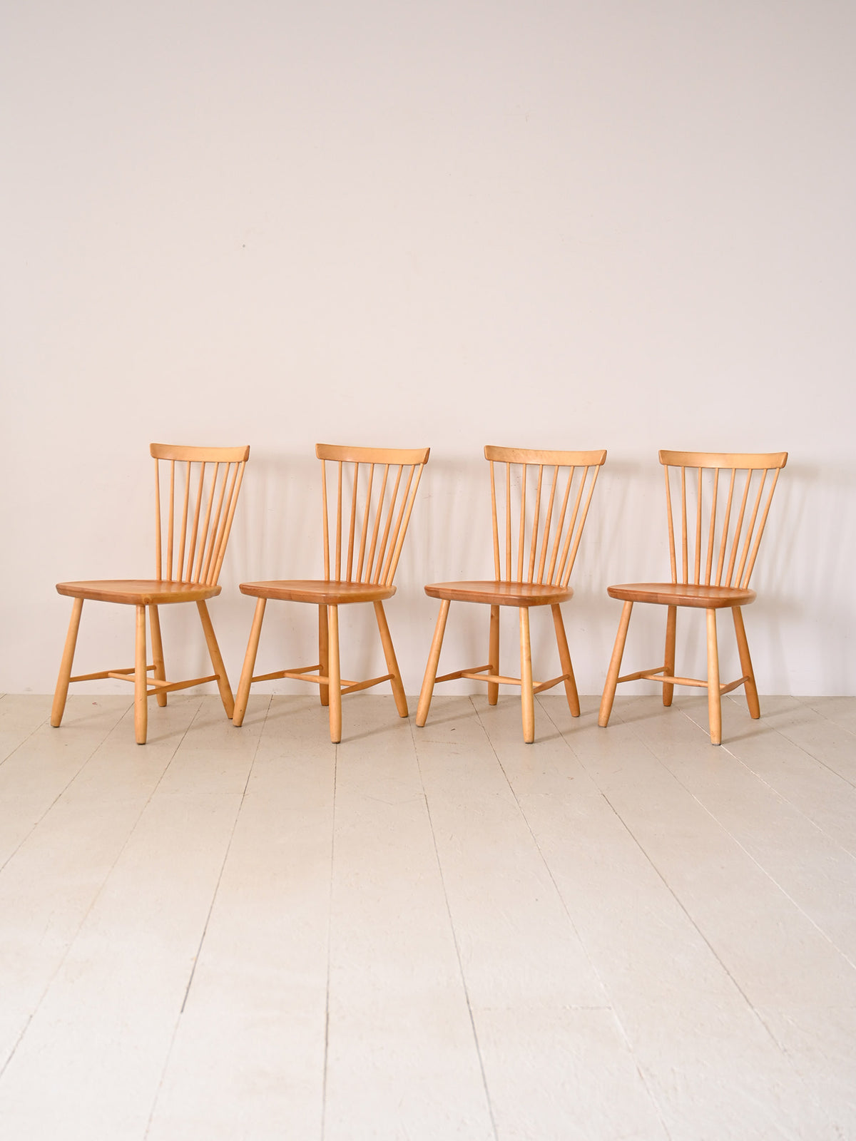 Set di 4 sedie di Carl Malmsten "Lilla Aland" 3
