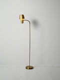 Lampada da terra scandinava anni ’50/’60 in ottone 4