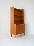 Libreria scandinava vintage in olmo chiaro 3