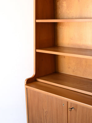 Libreria scandinava vintage in olmo chiaro 6