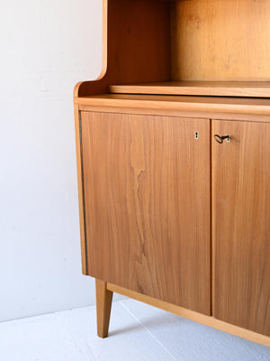 Libreria scandinava vintage in olmo chiaro 7