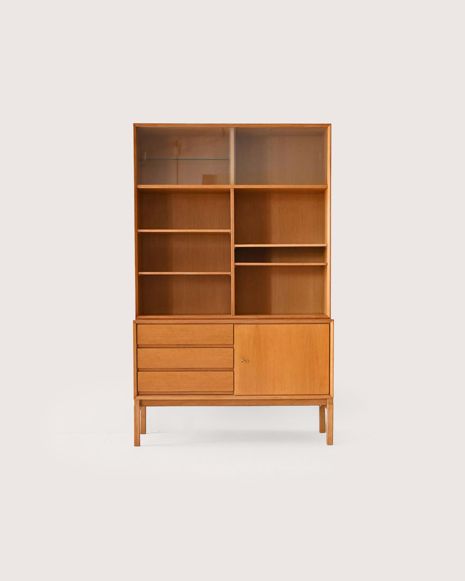 Libreria anni ’60 di Grabinski in rovere
