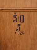 Libreria anni ’60 di Grabinski in rovere 8