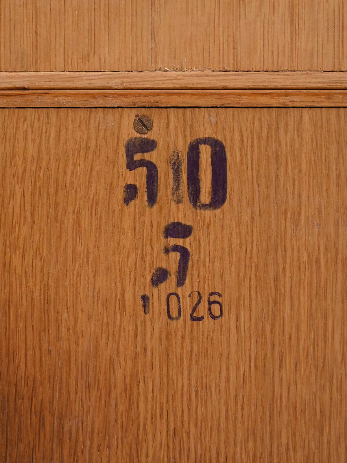 Libreria anni ’60 di Grabinski in rovere 8