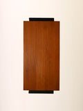 Comodino scandinavo anni ’50 in teak e ottone 8