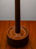 Lampada danese anni ’50/’60 in teak tornito 4