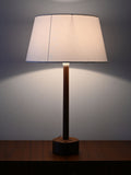 Lampada danese anni ’50/’60 in teak tornito 1