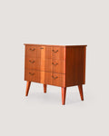 Cassettiera scandinava in teak anni '50/'60