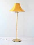 Lampada vintage con paralume giallo 2