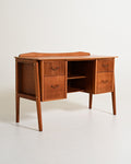 Scrivania scandinava in teak, anni '50