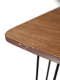 Tavolino vintage anni ’50 in formica e metallo 5